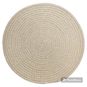 🌼🌼Food Network taupe round placemat NWT🌼🌼